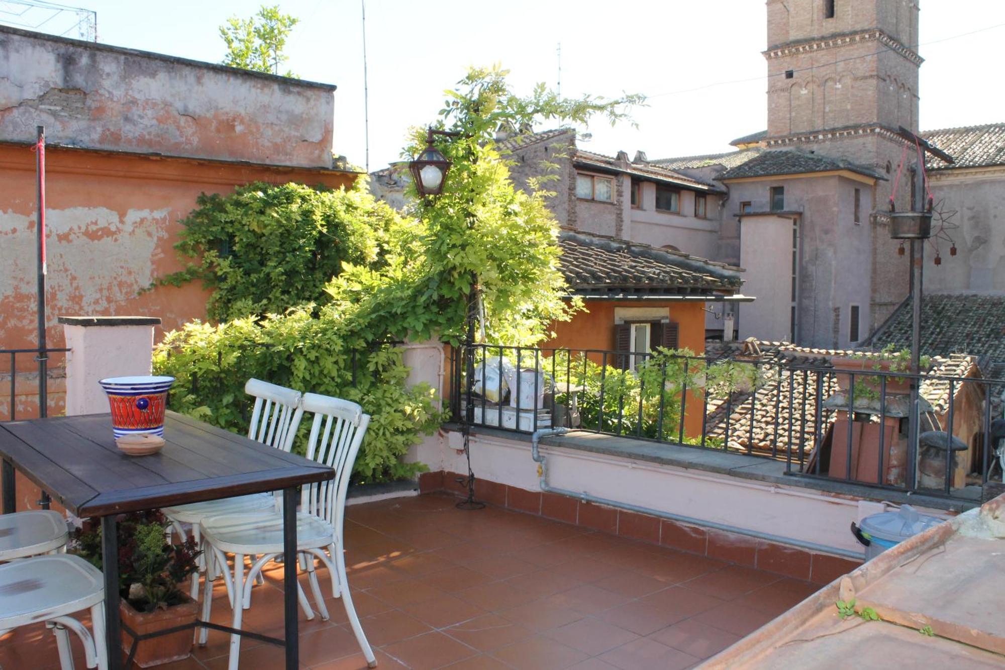 Casa Greco - Attico Con Terrazza, Trastevere Roma Exterior foto